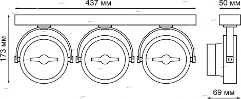 Накладной точечный светильник Novotech Snail 357562