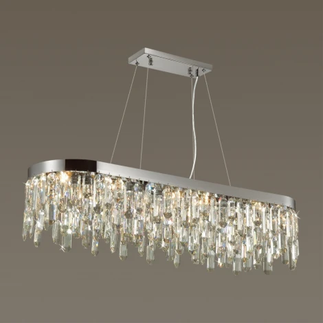 Подвесная люстра Odeon Light Semura 4985/12 (220V, хрусталь, на тросе)