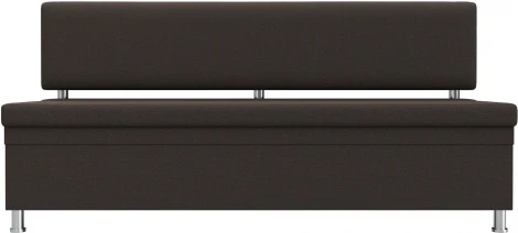 Диван кухонный прямой Стайл (Коричневый/Рогожка) Лига Диванов арт.123786