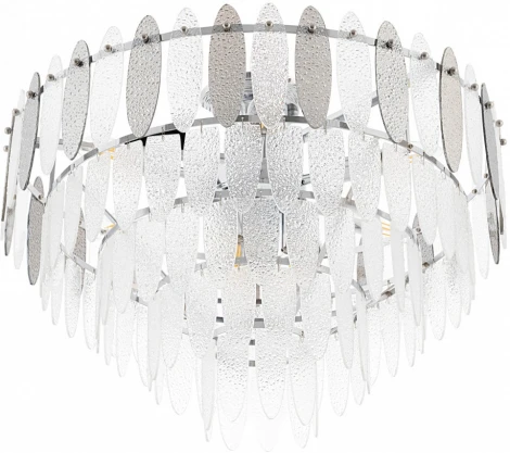 Потолочная люстра хрустальная на штанге Arte Milano Sorrento-1309 371309/9/40/580 CR (220V)