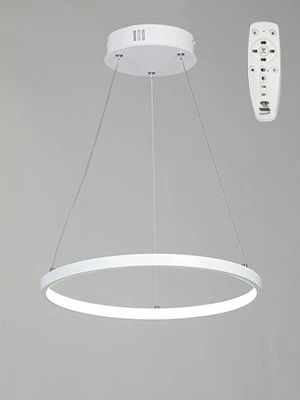Подвесной светильник с ПДУ светодиодный LED 31Вт, 2700-6500К Vitaluce V2515DT-0/1S кольцо (220V, на тросе, кольцо)