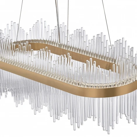 Подвесная люстра Arte Milano Venezia 311033/L800 BS (регулировка яркости, LED, 220V, хрусталь, пульт управления, на тросе)