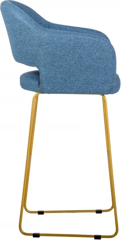 Кресло бар Oscar БлюАрт/ЛинкЗолот R-Home арт.4101188h_БлюАртЗолот_БАР
