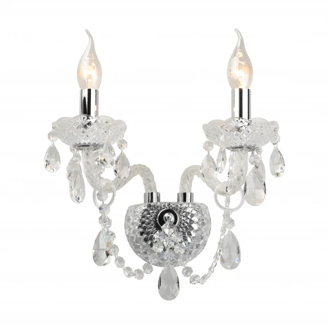 Бра Aployt Koletta APL.755.01.02 (220V, хрусталь, подвески, свеча)