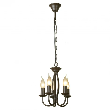 Подвесная люстра Lussole Lgo Congress LSP-9913 (220V, на цепи, подсвечник, свеча, IP21)