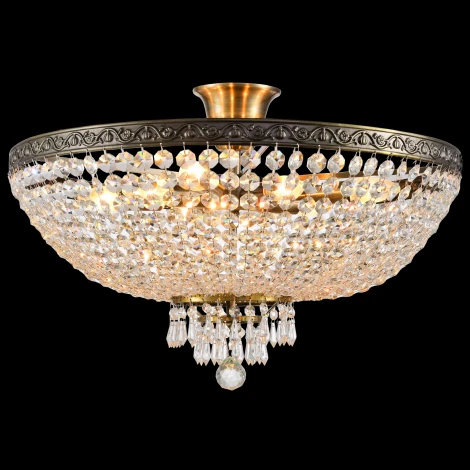 Потолочная люстра Natali Kovaltseva Rococo 81407/8C ANTIQUE