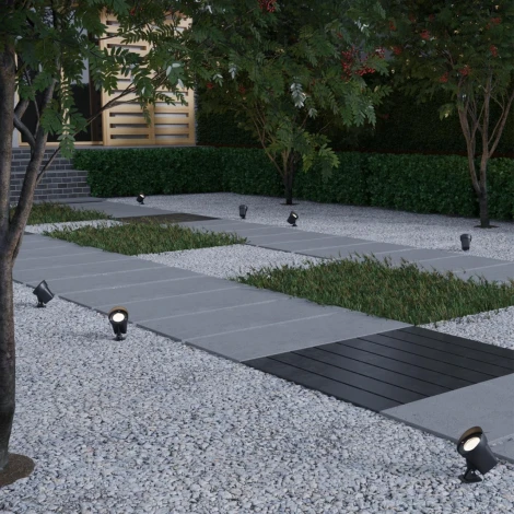 Светильник ландшафтный светодиодный грунтовой Novotech Landscape 359218 STREET черный IP65 LED 13W 240V 1040Лм 3000К (220V)