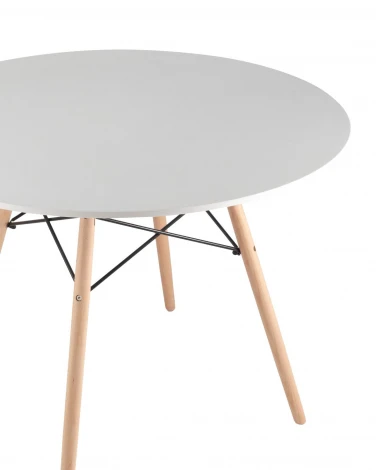 Обеденный стол Eames DSW 100 Белый