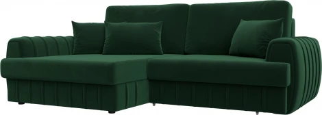 Диван угловой Лига-057 НПБ угол левый Лига Диванов (Велюр) арт.129270L