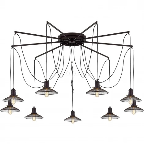 Подвесной светильник Citilux Эдисон CL451292 (220V, на проводе, паук)