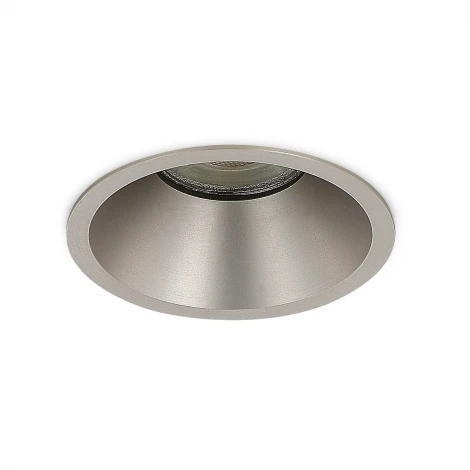 Светильник встраиваемый Donolux Munich DL18030R1Varnish под лампу GU10 шлифованный алюминий