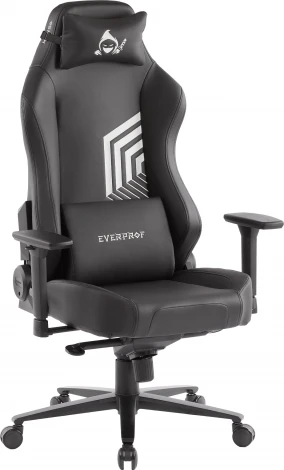 Геймерское кресло Everprof Hanzo Экокожа Черный арт.EP Hanzo PU Black