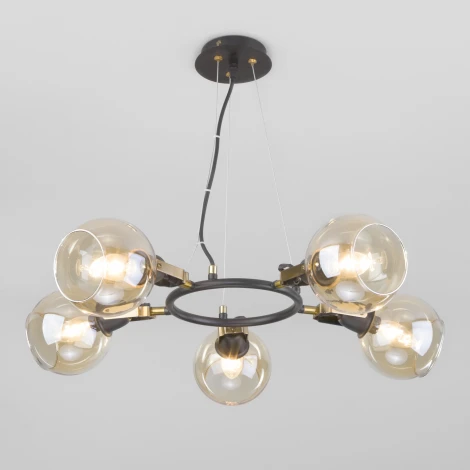 Подвесная люстра Eurosvet Mateo 70119/5 черный