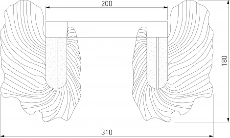 Бра светодиодное Bogate's Farfalla 90377/1 (220V)