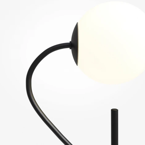 Торшер Maytoni Fly MOD230FL-01B (выключатель, шар)