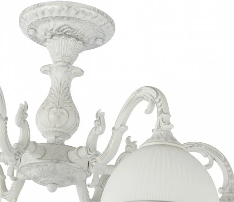 Потолочная люстра на штанге Arte Milano AM346410 346410/6 WT+SL (220V)