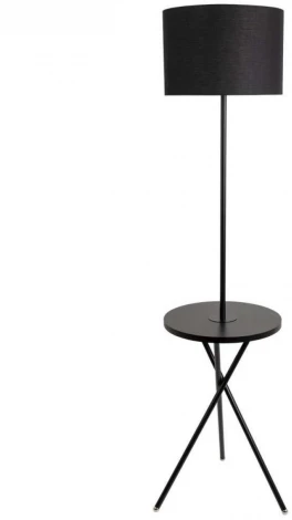 Торшер на треноге со столиком Arte Lamp Combo A2070PN-1BK (220V)