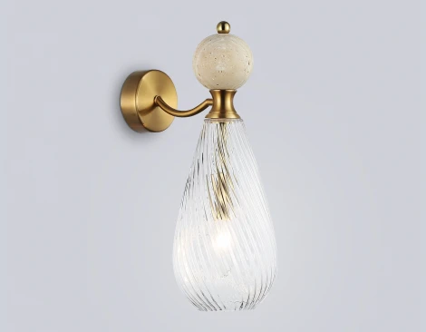 Бра с травертином Ambrella Ceramo Modern LH53288