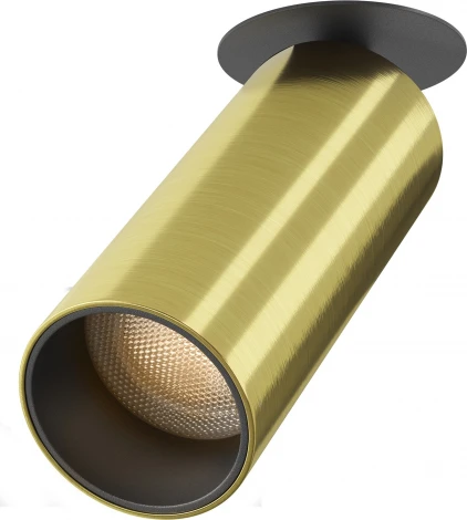 Встраиваемый точечный светильник Maytoni Focus Led C053CL-L12W3K-W-BS (220V, круглые)