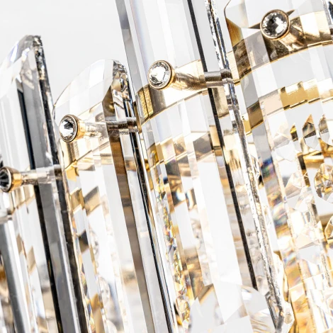 Подвесная люстра хрустальная Modelux ML.7088.400 GD