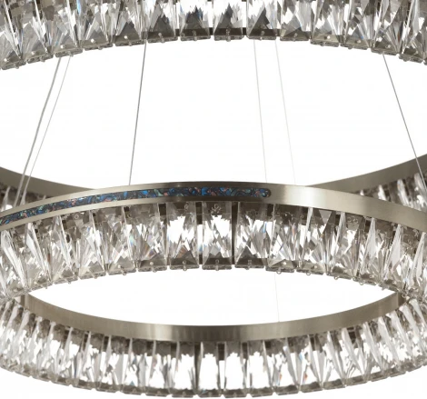 Подвесной светильник ярусный Lumina Deco LDP 6031-800-600 CHR (на тросе)