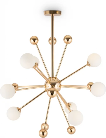 Люстра потолочная на штанге Planets FR5200PL-09FG