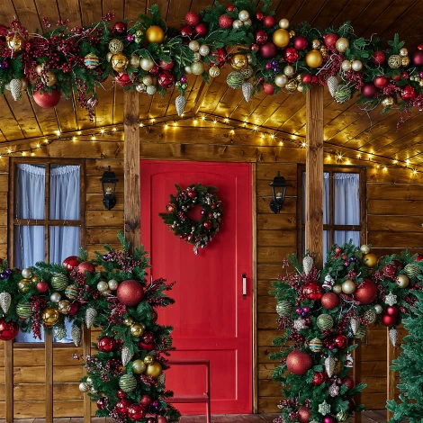 Гирлянда светодиодная 10м без вилки с эффектом мерцания, соединяемая, 100 светодиодов 2700K IP67 провод черный Uniel ULD-F90PRO S10M-100/TBK WW