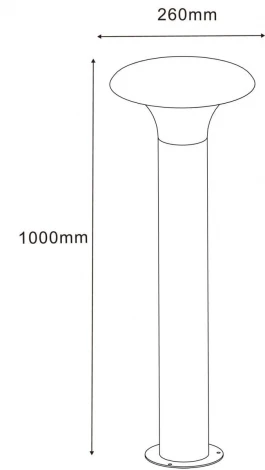 Наземный светильник Deko-Light Seta 730351
