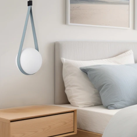 Подвесной светильник ST Luce Monbag SL2002.423.01 Черный, Голубой/Белый E27 1*60W