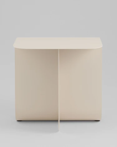 Журнальный столик Stool Group Laure металл светло-серый УТ000041897