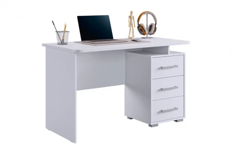 Лайт-2 Стол компьютерный 1200 Mebelson (ЛДСП/Белый) арт.SKL2.1N02.1477