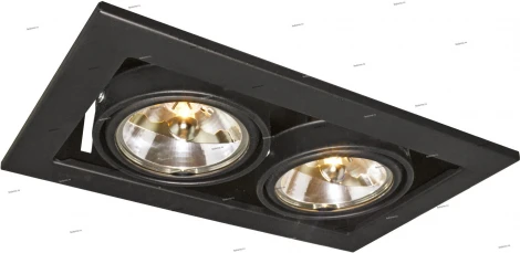 Встраиваемый точечный светильник Arte Lamp Cardani Medio A5930PL-2BK