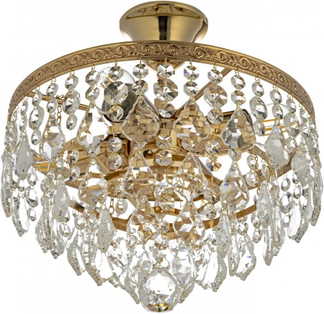 Потолочная люстра буше Arti Lampadari Castellana E 1.3.30.602 G (220V, хрусталь)