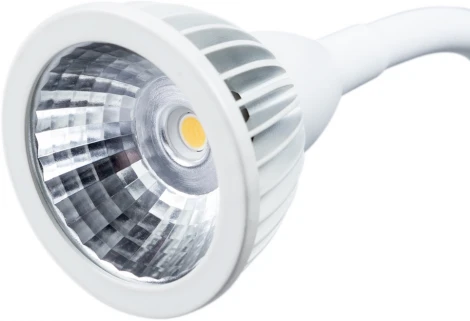 Бра на гибкой ножке для чтения Arte Lamp Cercare A4107AP-1WH (LED, 220V, выключатель)