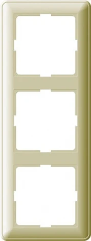 Рамка на 3 поста (слоновая кость) Systeme Electric W59 KD-3-28