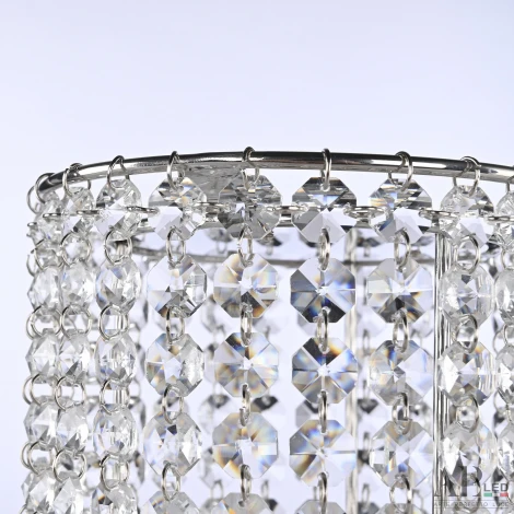 Интерьерная настольная лампа хрустальная APL LED Rimini S500.L3.15-26.B.E14