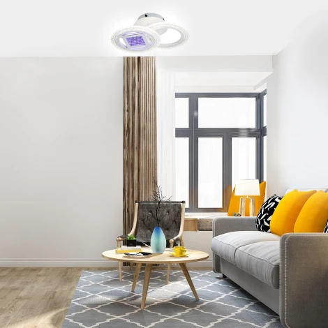 Потолочный светильник светодиодный с пультом Escada MIRA 10214/2LED
