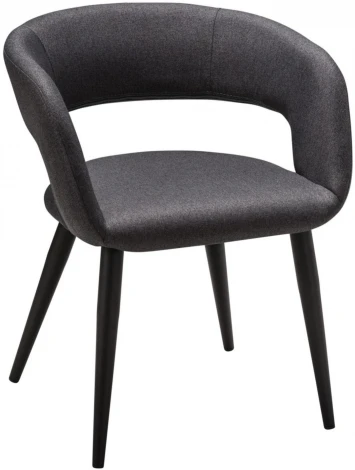 Стул R-Home Hugs Тм.Сер/Черный
