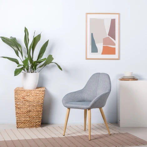 Стул R-Home Kent Сканди Грей Натур