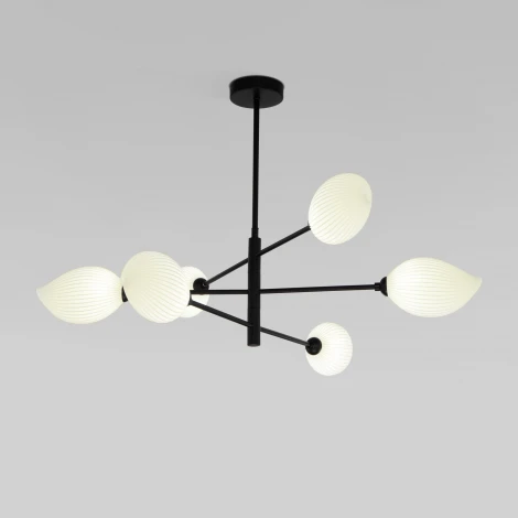 Подвесная люстра Eurosvet Sinki 30189/6 черный (220V)