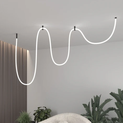 Гибкий неон Elektrostandard 336Led 12W IP20 4200K Full light круглый дневной белый, 5 м (24V 12W 336Led 2835 IP20) без крепежа