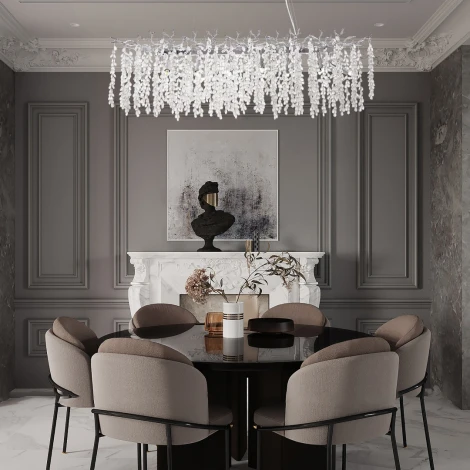 Подвесная люстра Arte Milano Milano-2 23210.1200.14.E14.D CR (220V, на тросе)