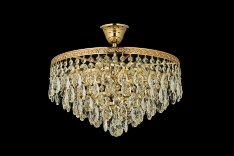 Потолочная люстра буше Arti Lampadari Castellana E 1.3.38.601 G (220V, хрусталь)