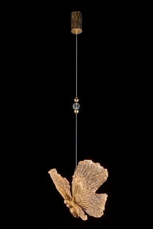 Подвесной светильник Fluorite Borboleta FL1103-1P1 (LED, 220V, на проводе, для девочки, бабочки)