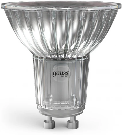Лампочка светодиодная Gauss 10106162 MR16 6W 530lm 3000K GU10 LED