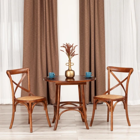 Кухонный стол Tetchair THONET (Вяз/Темный орех ) 20497