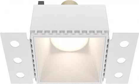 Встраиваемый светильник под гипсокартон Share GU10 1x20Вт Maytoni Technical DL051-01-GU10-SQ-W (220V)