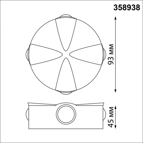 Архитектурная подсветка Novotech Street 358938 (LED, 220V, IP54)