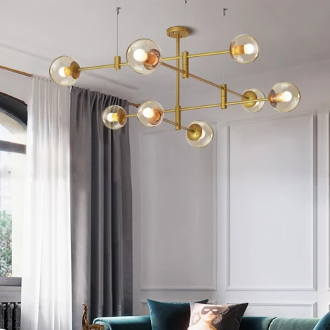 Потолочная люстра на штанге E27 Lu Carte LC-11-0246