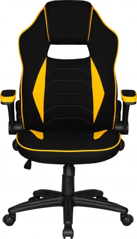 Кресло игровое DOBRIN RICK (черно-желтый)